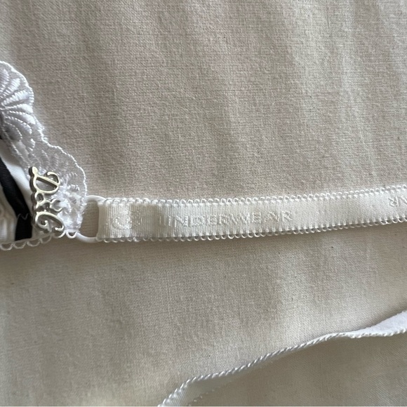 Vintage 90s Dolce & Gabbana Bra in Zebra Print w/ Logo - Picture 7 of 15